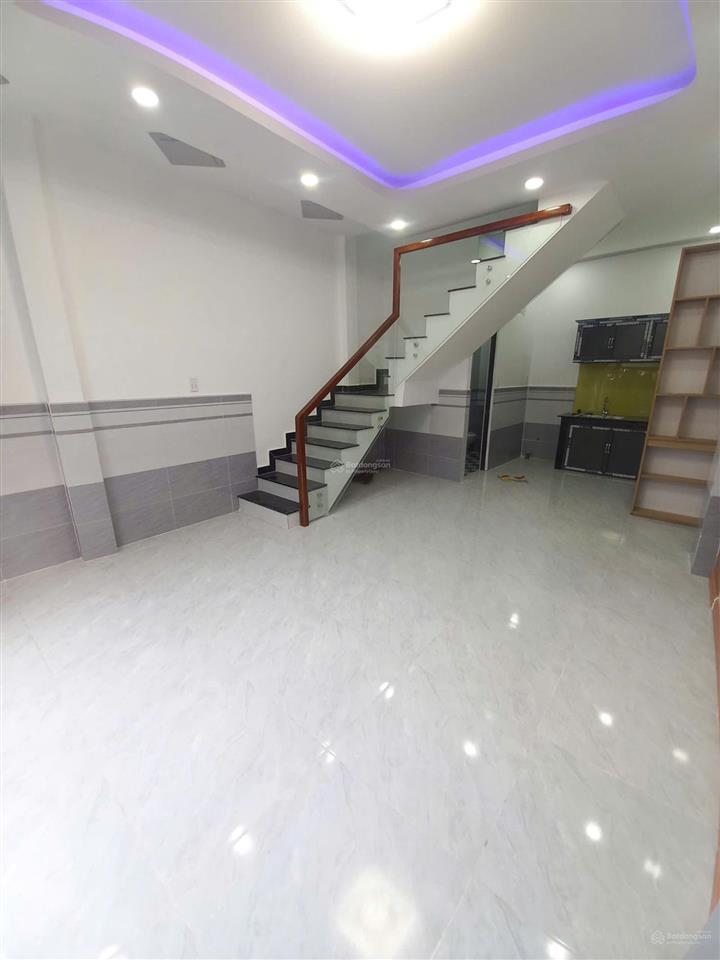 Nhà 1 lầu ở phan văn hớn sổ hồng full thổ cư đứng tên chính chủ, sang tên ngay chỉ 899tr