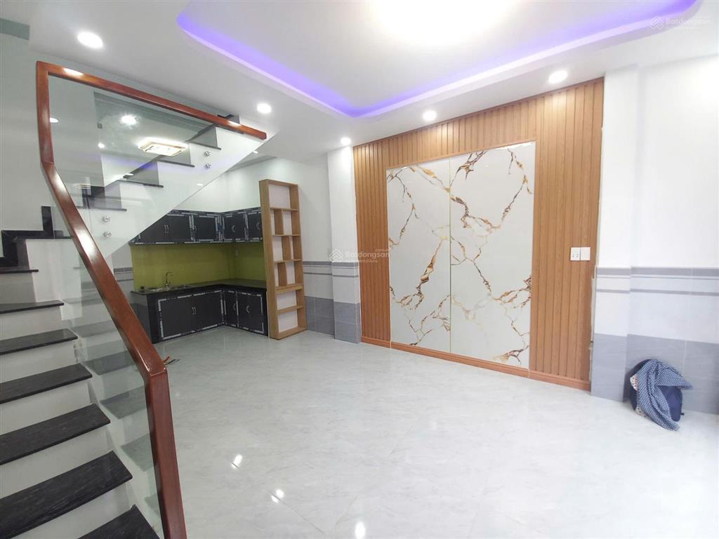 Nhà 1 lầu ở phan văn hớn sổ hồng full thổ cư đứng tên chính chủ, sang tên ngay chỉ 899tr