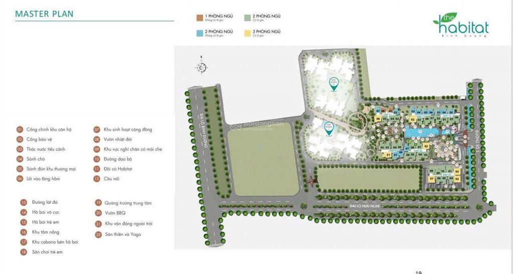 Bán căn hộ cao cấp the habitat bình dương  76m2 giá 3,4 tỷ