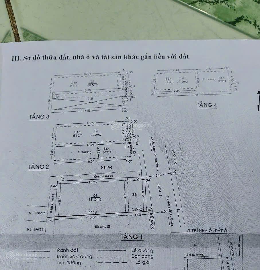Bán nhà hẻm ô tô 8m tại kinh dương vương, 15 tỷ, 8*20, 4pn, 3wc