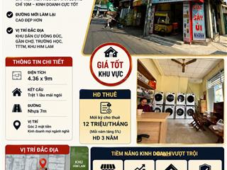 Căn góc 2 mặt hẻm 7m kinh doanh nguyễn văn luông dt 4.36*9 cách mt chỉ 10m