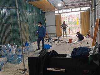 Cho thuê kho thịnh liệt hoàng mai dt 60m2 xe 10 tấn đỗ cửa