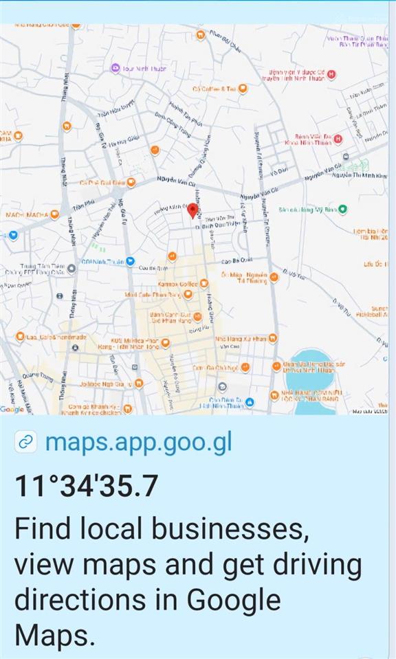 Cho thuê nhà nguyên căn lk1114 bên đường ngô gia khảm, khu k1 phan rang
