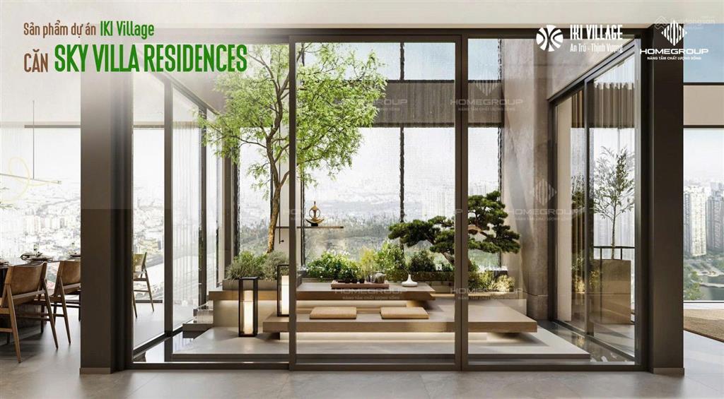 Bán iki village căn hộ 126  349 m2 sân vườn riêng ven sông | 5,1ha chỉ 424 căn | vành đai 3