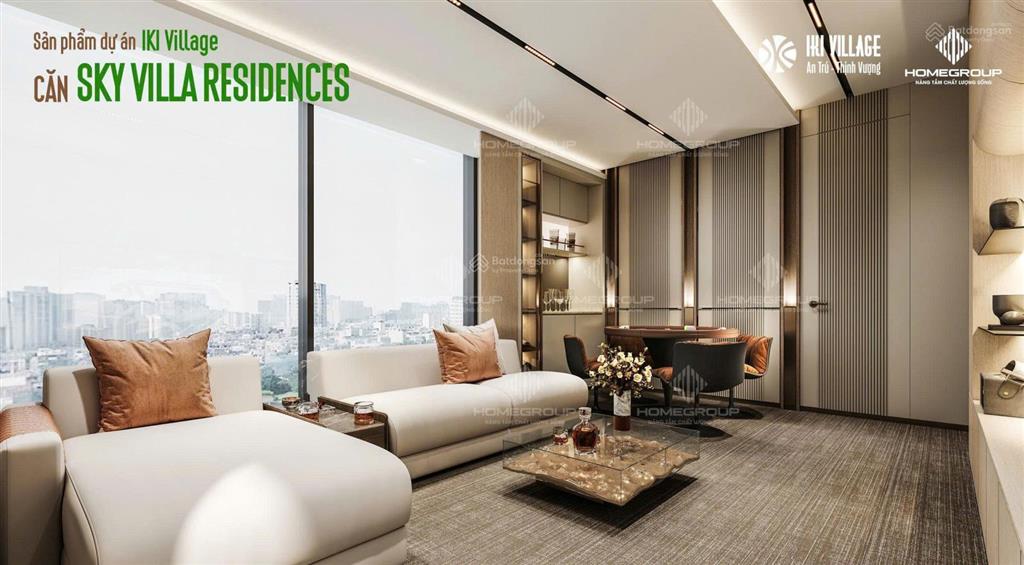Bán sky villa iki village 281m2 sân vườn riêng view sông