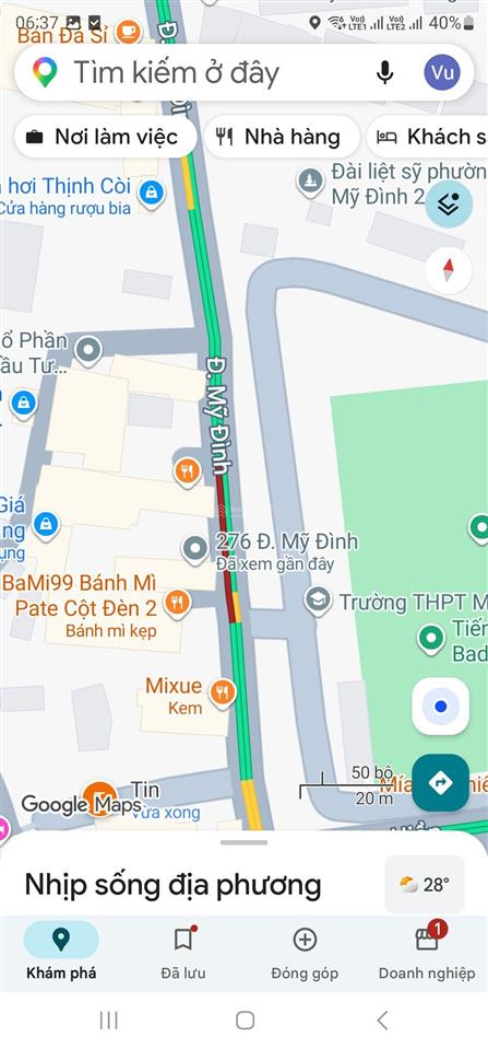 Chính chủ cho thuê mbkd mặt đường 276 mỹ đình