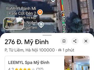 Chính chủ cho thuê mbkd mặt đường 276 mỹ đình