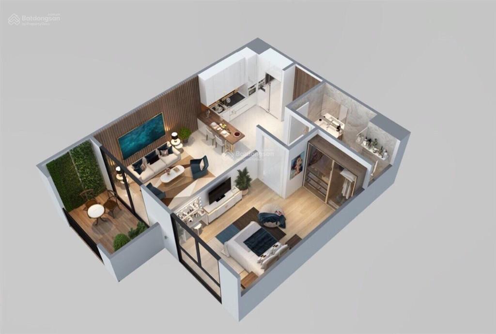 Cần bán nhanh căn hộ tầng cao view sông giá chỉ 2,2 tỷ all in