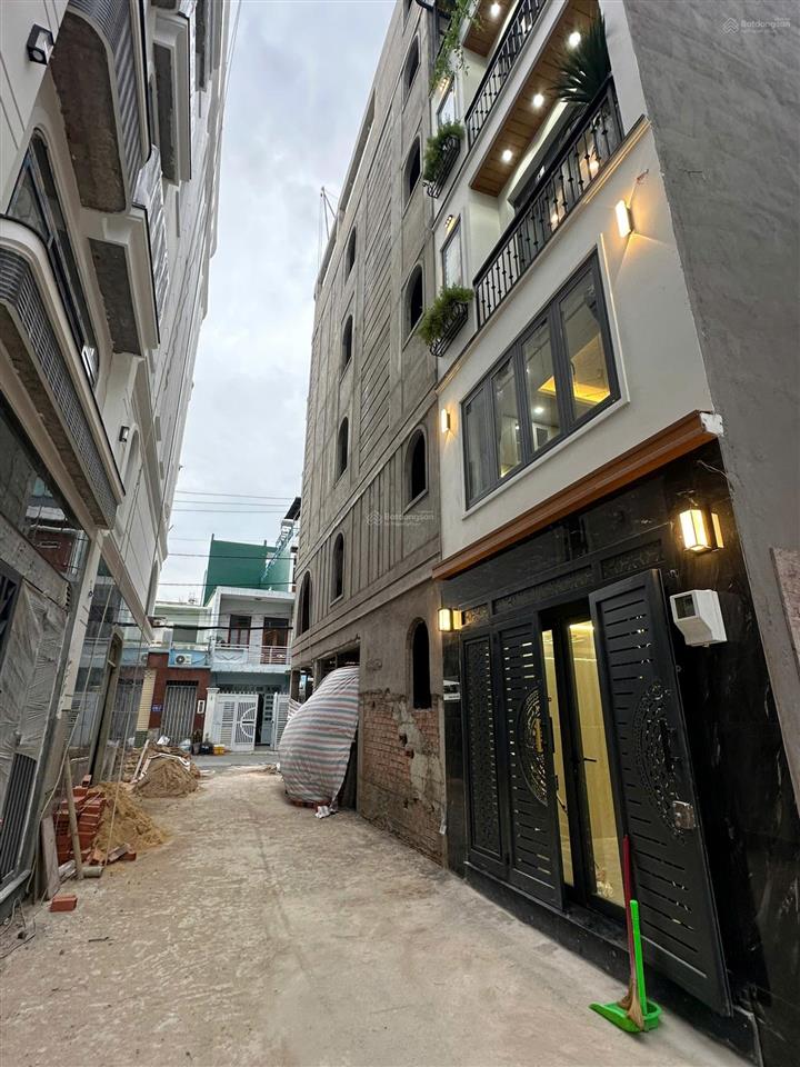 Chính chủ bán nhà hẻm xe hơi 45m2 4 tầng full nội thất