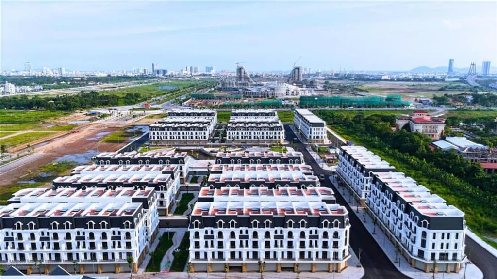 Siêu phẩm cực hiếm shophouse view hồ hoàng huy new city s 79.75 m2, 4 tầng, đã có bìa hồng