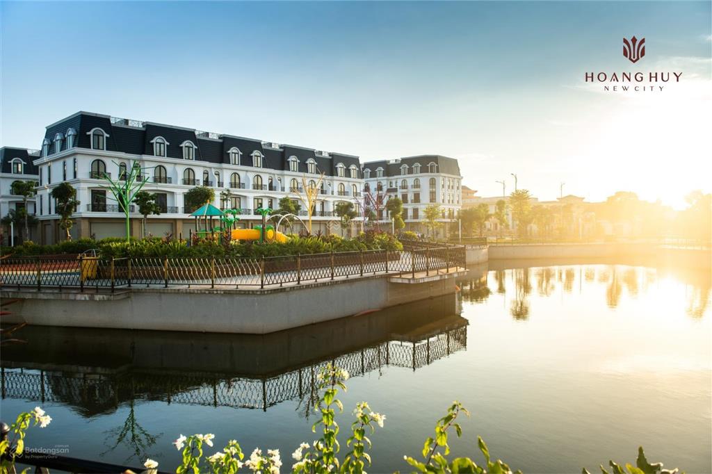 Siêu phẩm cực hiếm shophouse view hồ hoàng huy new city s 79.75 m2, 4 tầng, đã có bìa hồng