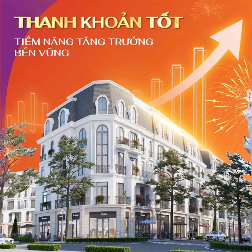 Mở bán shophouse mặt đường đỗ mười 90m2 5 tầng giá chỉ 10,13 tỷ