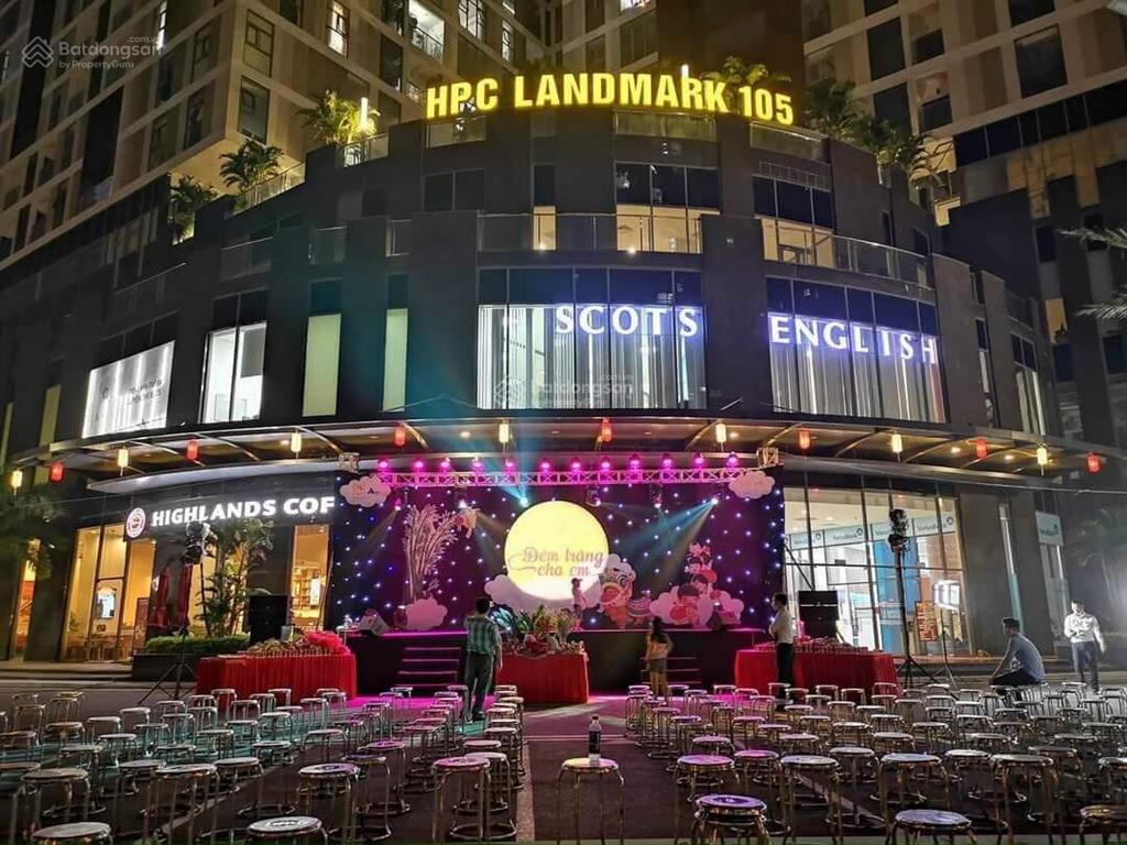 Bán nhanh căn hộ 3 ngủ chung cư hpc landmark 105, đã có sổ đỏ, view hồ thiên văn học