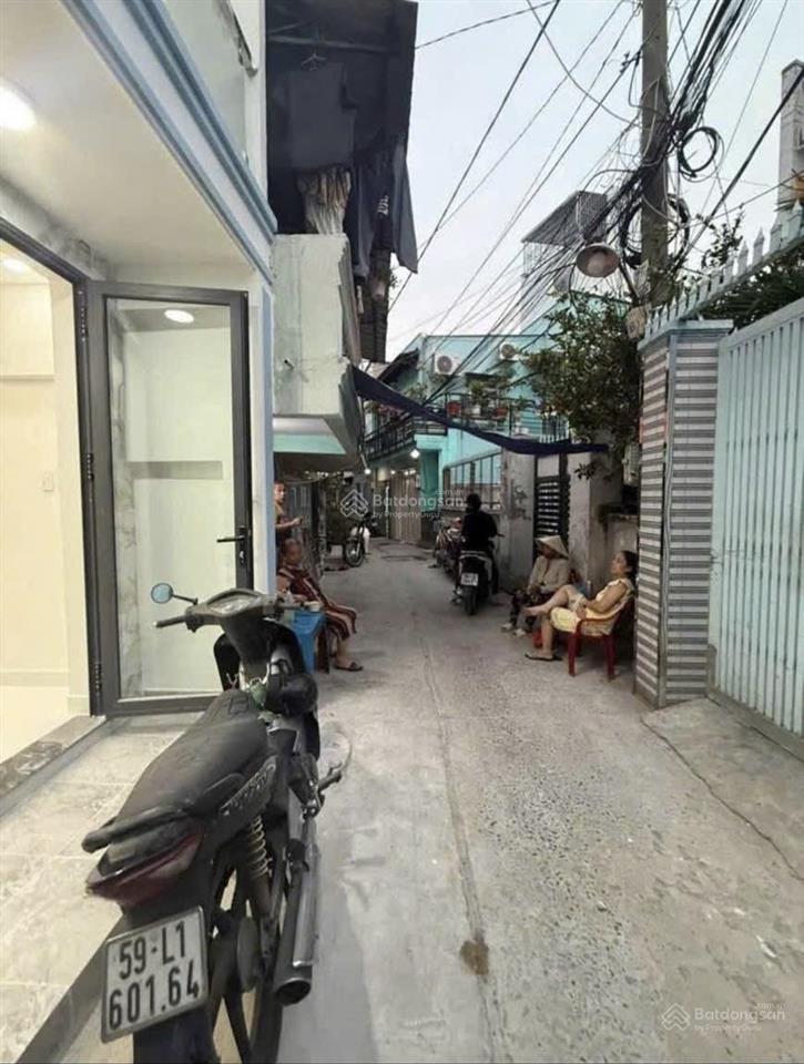 Nhà hẻm hoài thanh phường 14 quận 8