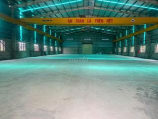 thuê kho nhà xưởng 3300m2 gần kcn Giang Điền chính chủ 25k/m2