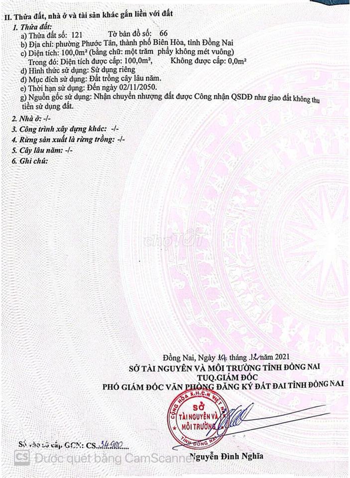 Bán đất giá rẻ Phước Tân chính chủ, bán đất vườn tại Phường Phước Tân