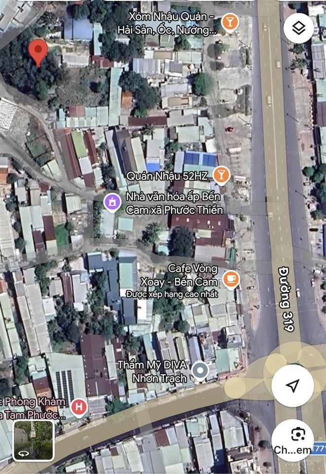 Bán đất 1/ đường trần phú, p. nhơn trạch tp. đồng nai 140m2, mt 5m, cách vòng xoay bến cam 200m