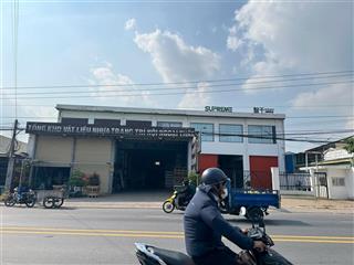 Nhà xưởng 1300m2 mặt tiền tỉnh lộ 825, mỹ hạnh nam, long an, đang thuê 65tr/tháng, giá 24.980 tỷ