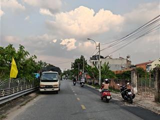 Lô cặp đất mặt tiền tô ký 12, hóc môn, 5mx20m, giá  4.950 tỷ/ lô