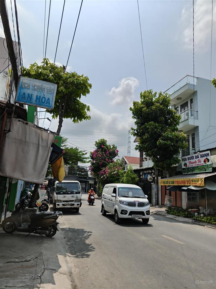 Giảm 2 tỷ bán gấp nhà mặt tiền huỳnh thị hai, quận 12. 5mx25m. 1 trệt 2 lầu. giá  8.5 tỷ