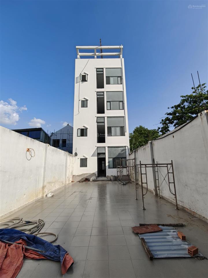 Bán tòa căn hộ 58 phòng đường 6m phường trung mỹ tây, quận 12, 445m2, 1 trệt 4 lầu, giá bán 21 tỷ