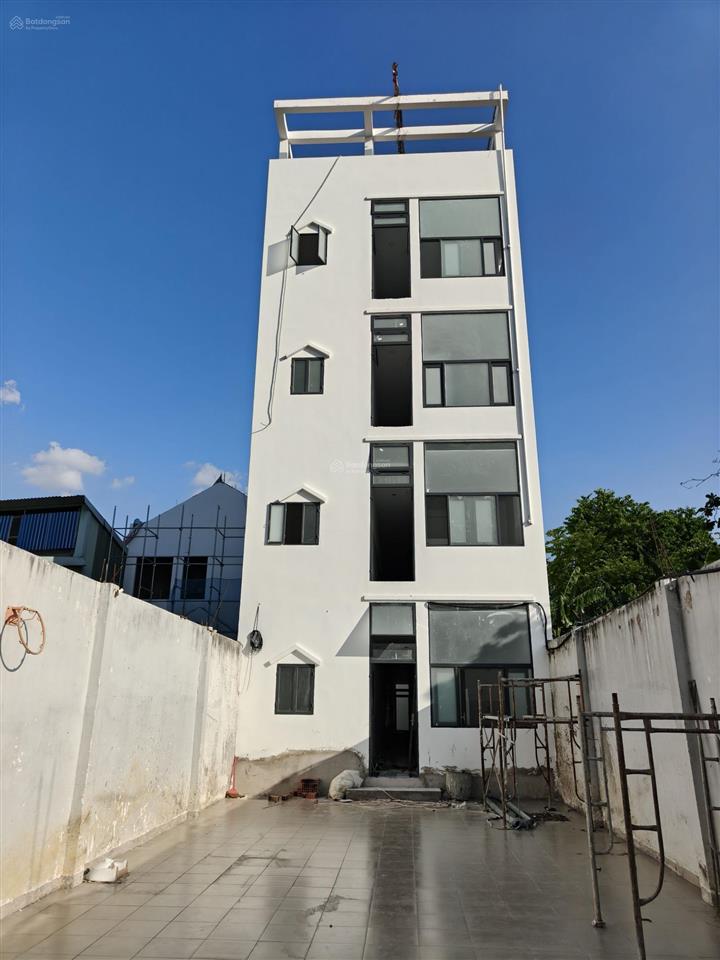 Bán tòa căn hộ 58 phòng đường 6m phường trung mỹ tây, quận 12, 445m2, 1 trệt 4 lầu, giá bán 21 tỷ