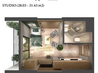 Bán stu sol forest ban công view đảo, giá 2,3xx tr bao phí,  0948 014 ***