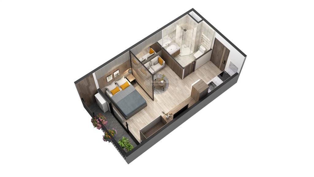 Chủ cần bán gấp căn hộ stu giá siêu tốt 1,8** tỷ bao phí sang tên