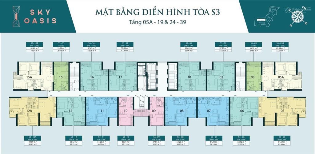Chủ cần bán gấp căn hộ stu giá siêu tốt 1,8** tỷ bao phí sang tên