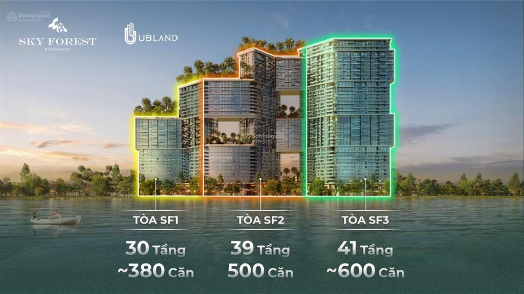 Bán 1 phòng ngủ sky forest diện tích 35m2, ban công view thoáng mát, giá bán 2,4** tỷ bao phí
