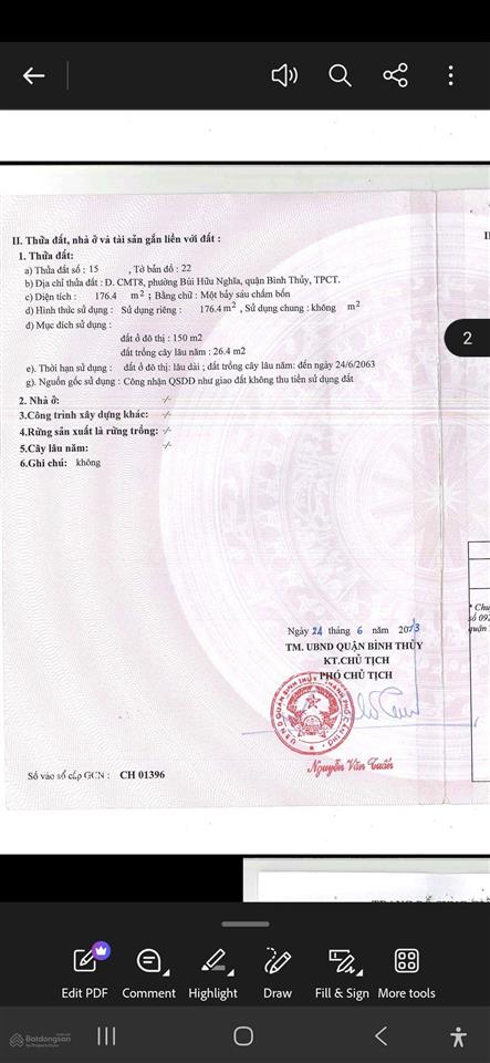 Bán nhà riêng tại cách mạng tháng tám, 3,85 tỷ, 176m2, 2pn, 1wc, hẻm 1m xe máy