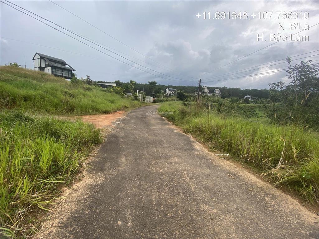 Bán đất tại xã b'lá, huyện bảo lâm, lâm đồng, giá 735 triệu, 616 m2