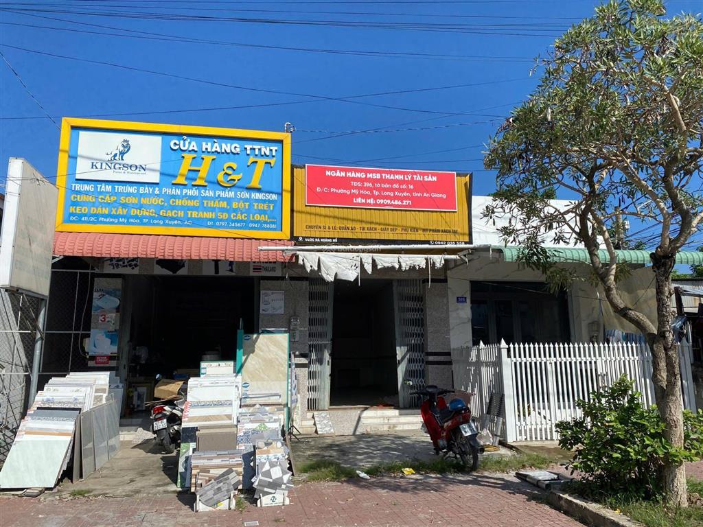 Bán nhà tại đường hà hoàng hổ, phường mỹ hòa, long xuyên, an giang, 5,5 tỷ, 418,5 m2
