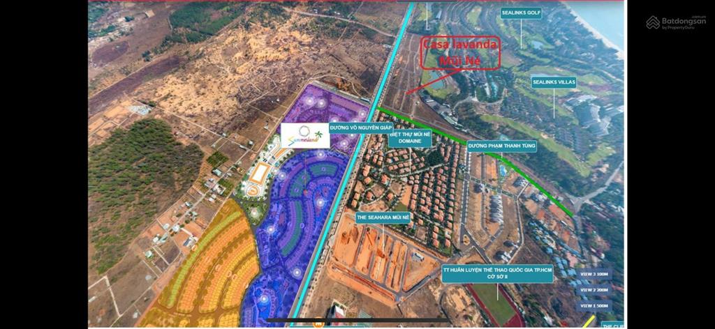Chính chủ,cần bán lô đất dự án diamond bay mũi né, dt298.2m2, giá 17.5tr/m2, sổ hồng full thổ cư