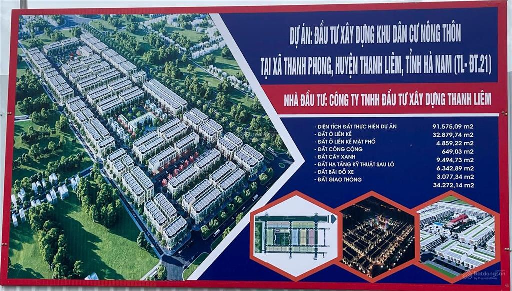 Đất dự án vina 68 tân thanh, thanh liêm, ninh bình  1,5 tỷ lô 102m2, block đẹp