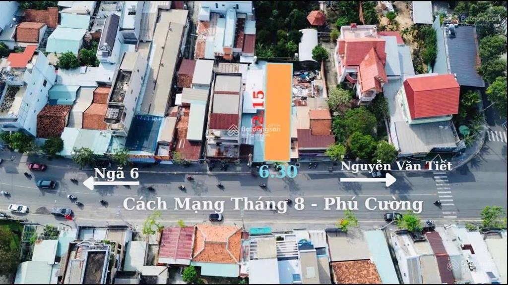 Chỉ 10,8 tỷ mặt tiền cmt8, phường phú cường, vị trí kinh doanh, giá tốt. đường cách mạng tháng tám