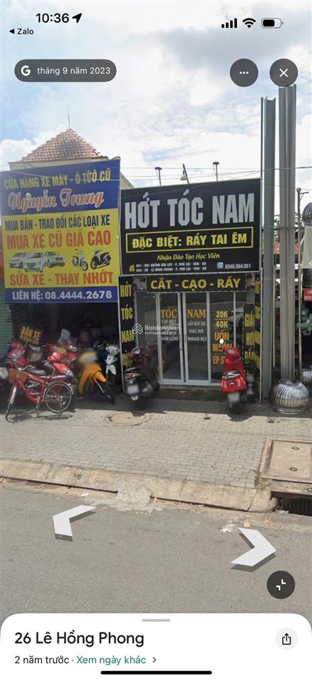 Chỉ 18 tỷ mặt tiền lê hồng phong phường phú lợi, ngay trung tâm, giá rẻ. đường lê hồng phong
