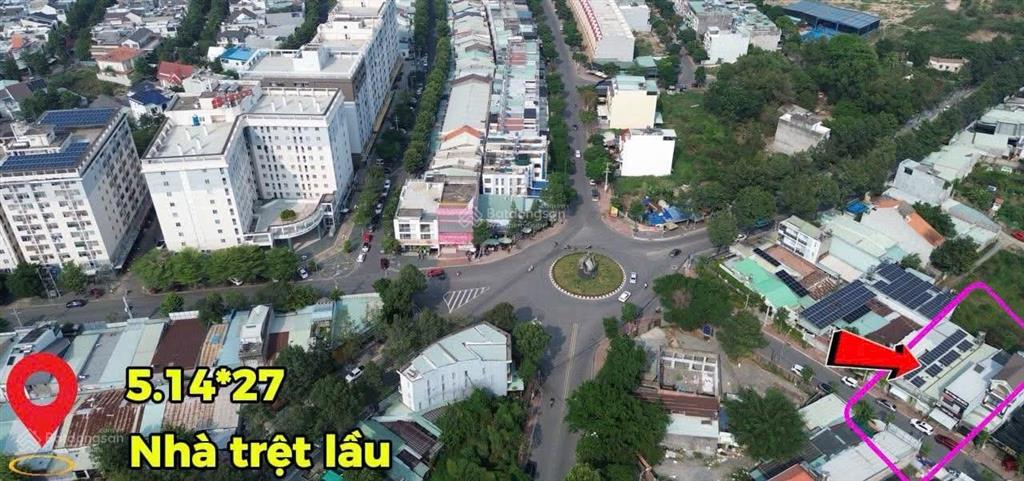 Bán nhà mtkd đường đình thần, vị trí siêu đẹp, cách ngã 6 highlands chỉ 50m nhà trệt lầu 5.14m