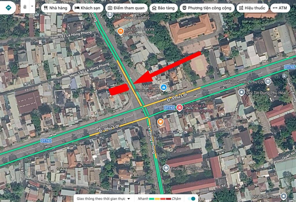 12ty9 nhà 1 trệt 1 lầu mặt tiền đường lê hồng phong  vị trí đắc địa ngay ngã 4 đường lê hồng phong