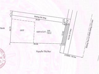 Cần thanh lý mặt tiền đại lộ bd  đoạn gần suối giữa  diện tích 739,2m2 (300m2 thổ cư)