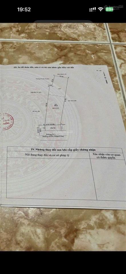 Bán đất tặng cái kho mặt tiền dx82 định hoà gần bv 1.500 giường đang thu nhập sẵn hàng tháng. dt 6