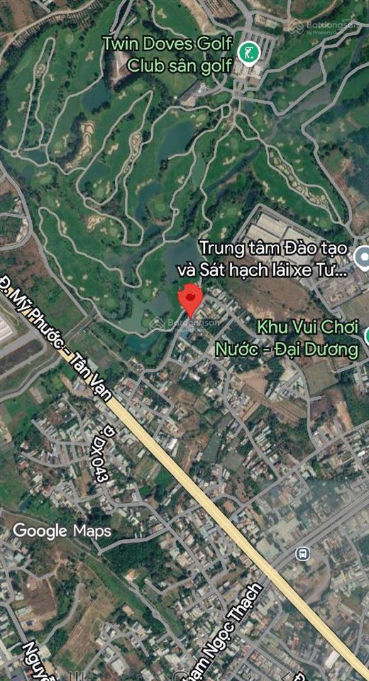 Hàng ngộp đất mặt tiền dx041 phú mỹ 207,3m2 thổ cư 100m2 đường nhựa 9m thông mà giá chỉ 2,8 tỷ