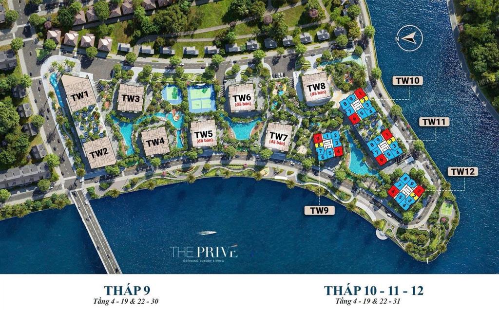 Căn 2pn giá tốt nhất the prive, thanh toán 900 triệu, ngưng đến khi nhận nhà
