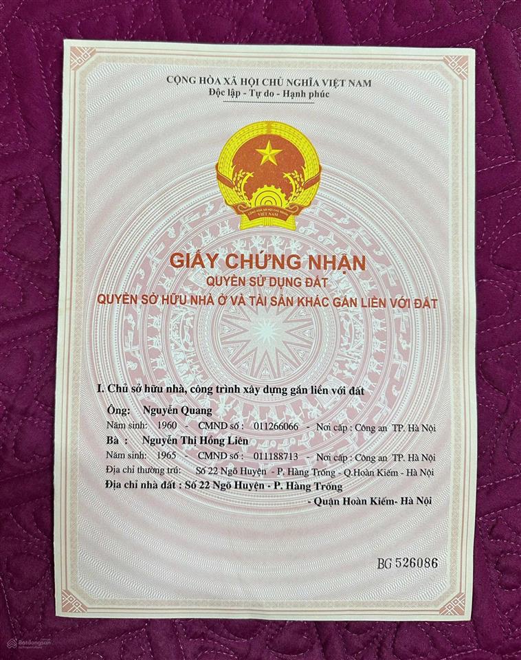 Chính chủ bán nhà trong ngõ 71 hai bà trưng, 40 m2, xây 4,5 tầng. dt sử dụng 200
