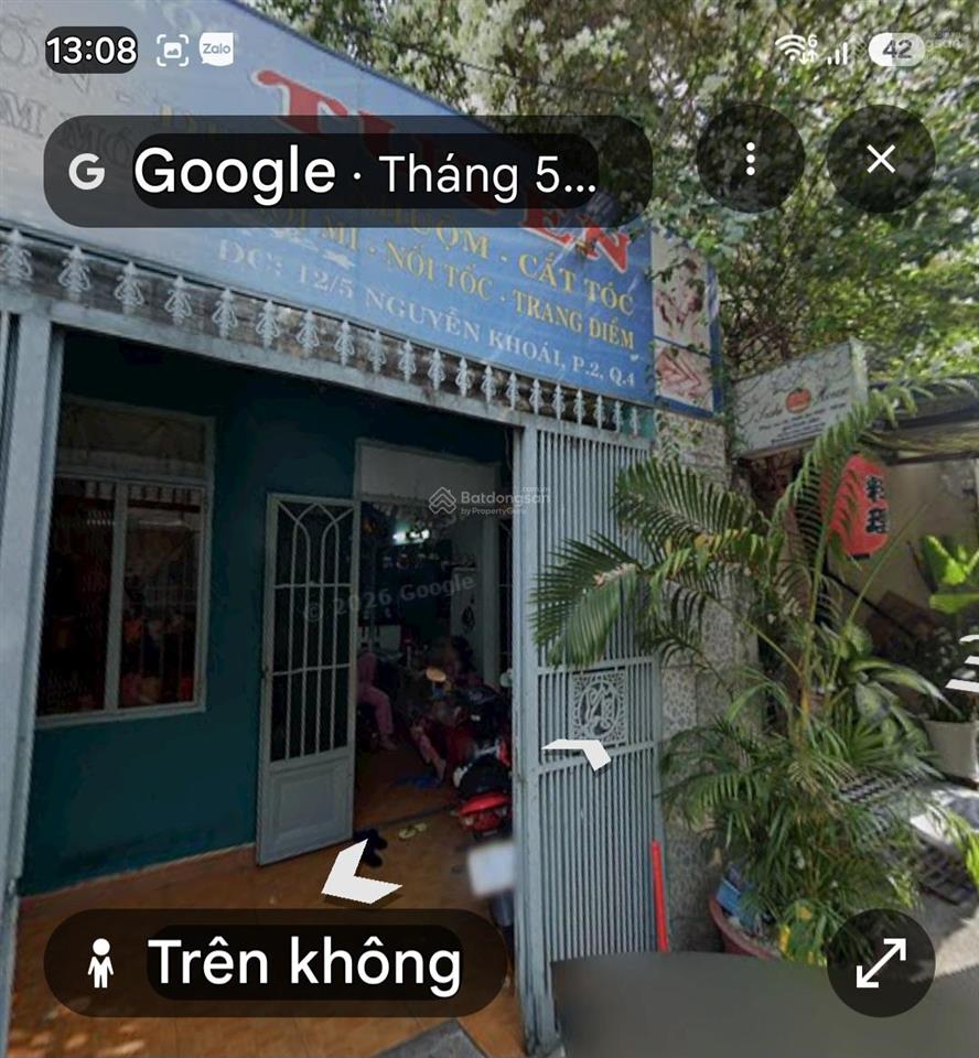 Bán nhanh nhà riêng 4m mặt tiền hẻm 12/5 nguyễn khoái, quận 4, tp.hcm