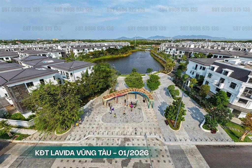 Nhà phố lavida vt 87.5m2, gần công viên tiện ích trung tâm. giá 7.99 tỷ, sổ sẵn công chứng ngay
