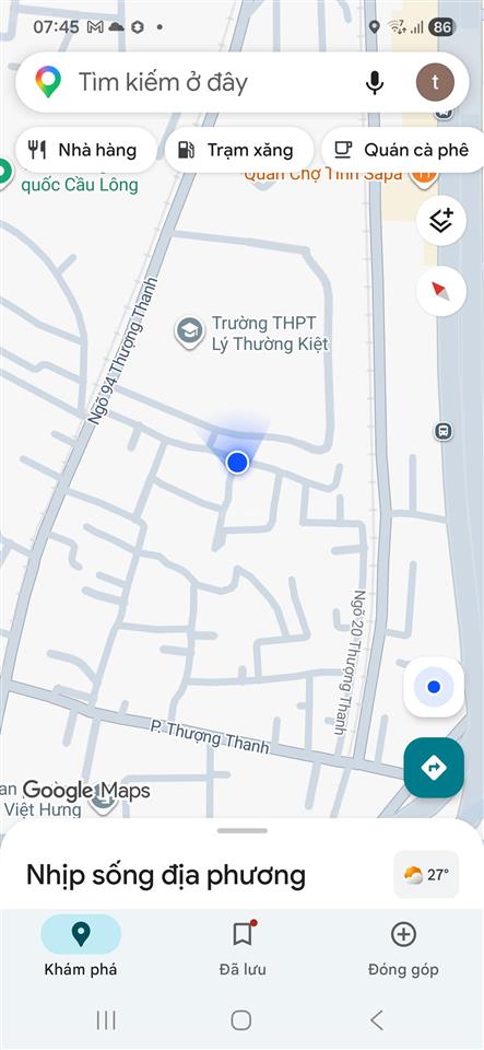 Bán nhà thượng thanh, long biên. cách hồ hoàn kiếm 6 km, đối diện trường tiểu học thượng thanh