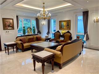 Cho thuê biệt thự hoa sữa 500m2 vinhomes riverside, giá thỏa thuận, 5pn6wc, đường thông, sông đẹp