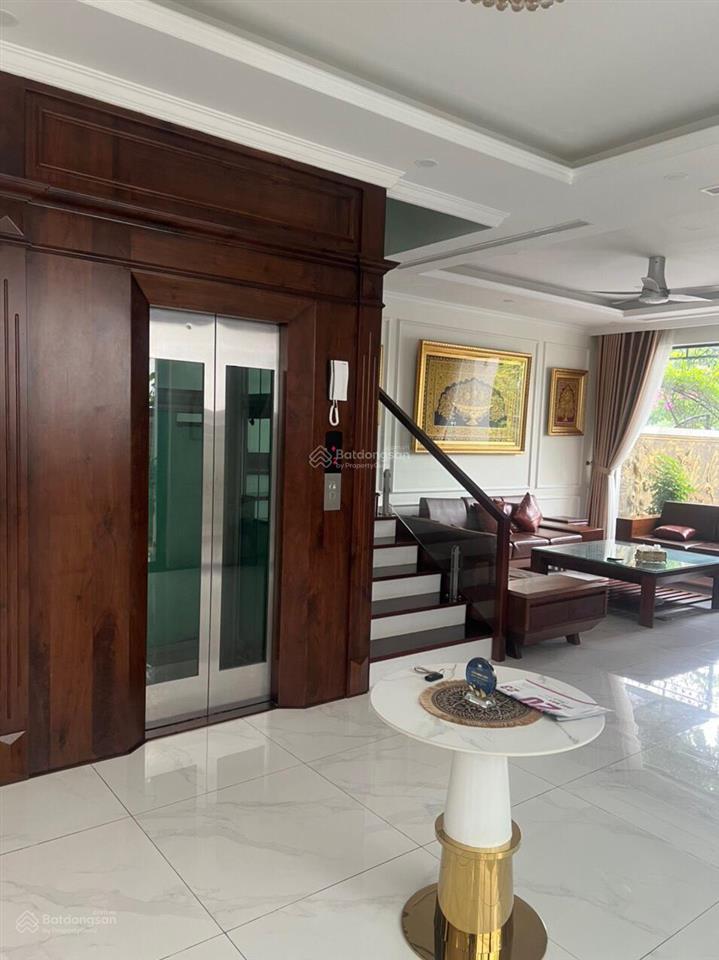 Bán nhà biệt thự song lập 185m2 khu hồ điều hòa 12 ha vinhomes the harmony, hoàn thiện có thang máy
