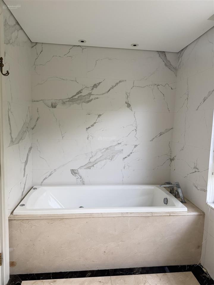 Cho thuê biệt thự song lập 250m2 hoa sữa, vinhomes riverside, hoàn thiện đẹp có thang máy, 04pn4wc